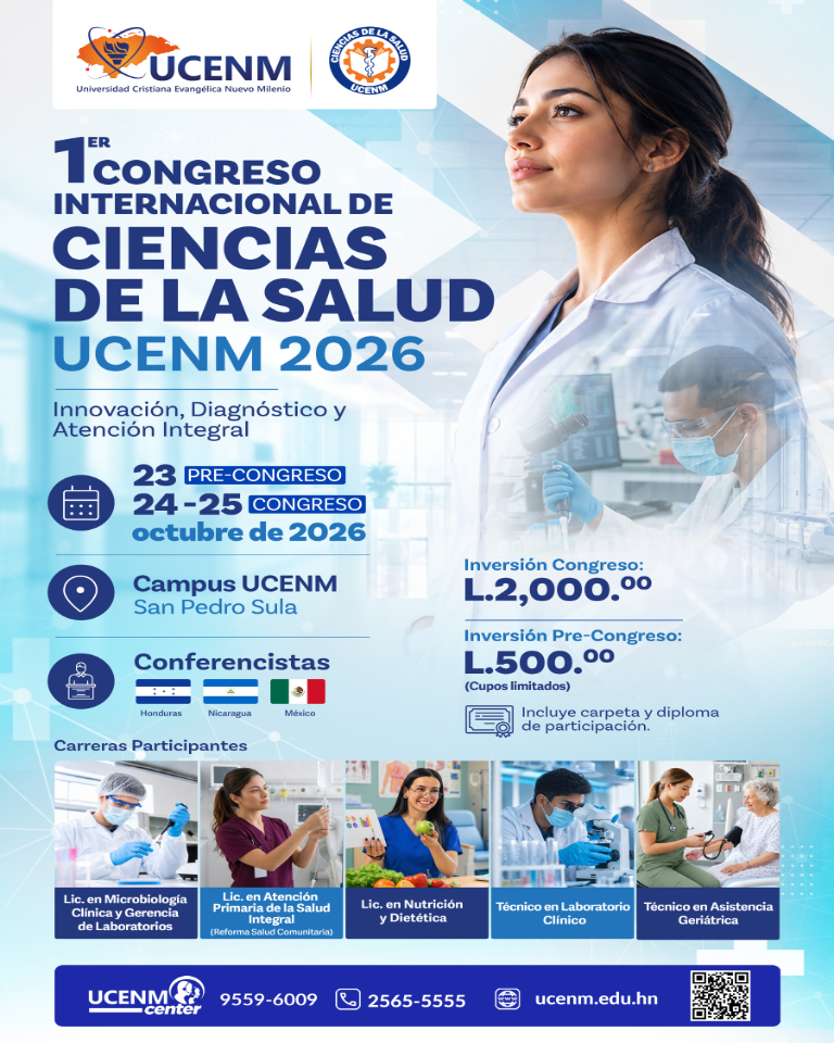 Congreso Internacional de las Ciencias de la Salud UCENM 2026